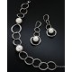 Ancient Pearl Silver Earrings