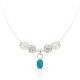 Lux Turquoise Silver Necklace Lux Turquoise Silver Necklace