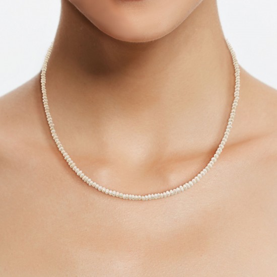 Tiny Pearl Necklace