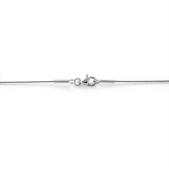 Domino Pearl Silver Necklace