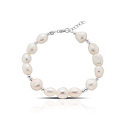 Tiga Satu Pearl Silver Bracelet Tiga Satu Pearl Silver Bracelet