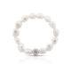 Pearl Bracelet With Crystal Ball 