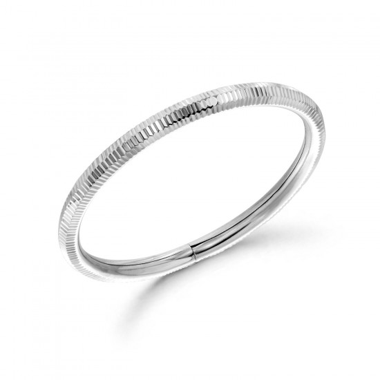 Cermin Silver Bangle