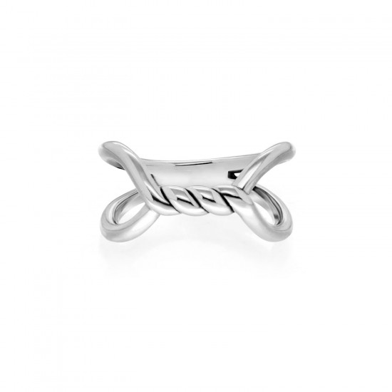 Wire Silver Ring 