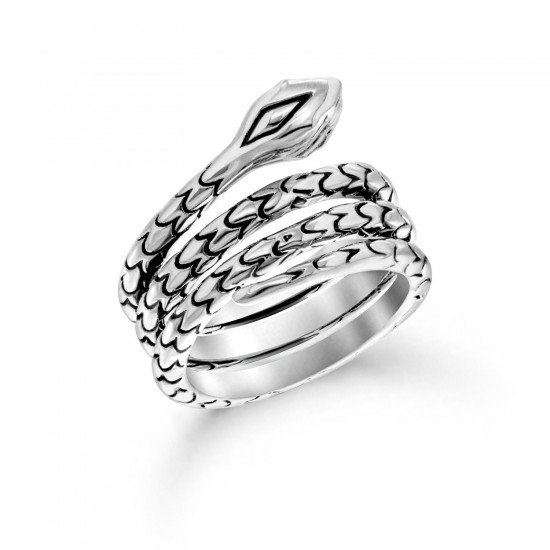 Snake Silver Ring 