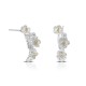 Bouquet Silver Earrings