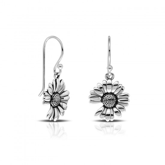 Daisy Silver Earrings