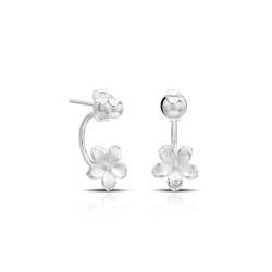 Flower Silver Earrings Flower Silver Earrings