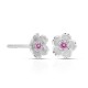 Anting Perak Floare