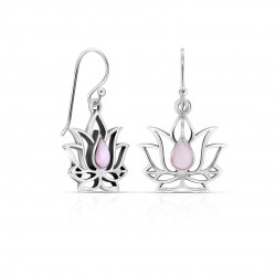 Holy Lotus Silver Earrings Holy Lotus Silver Earrings