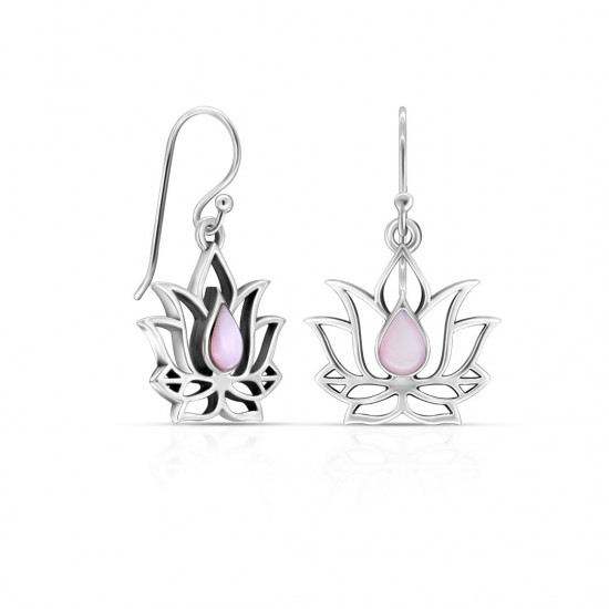 Anting Perak Holy Lotus