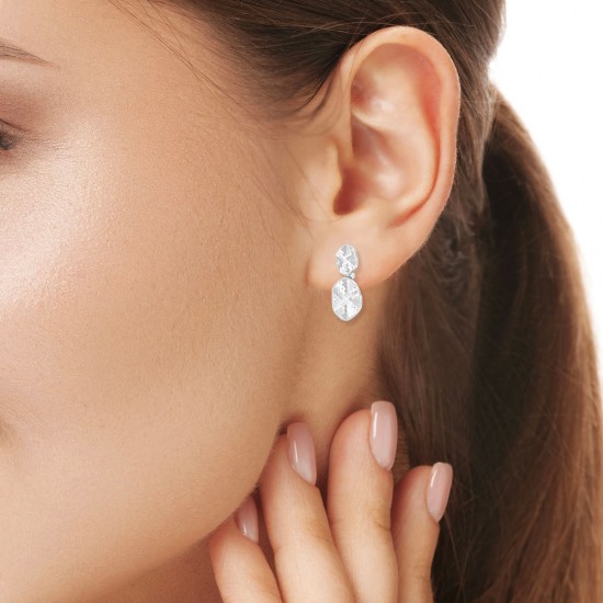 Anting Perak Sparkling