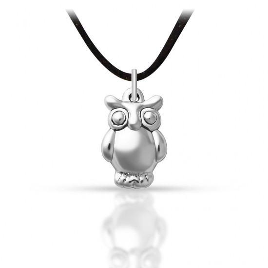 Owl Silver Pendant