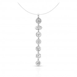 Chakra Silver Pendant
