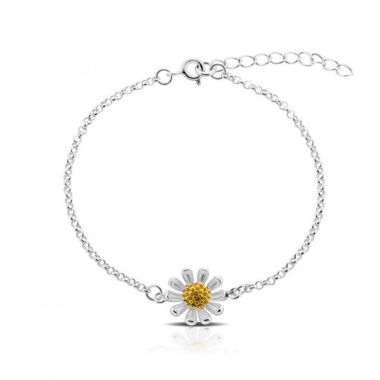 Fiore Chain Silver Bracelet