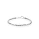 Big Glittr Silver Bracelet