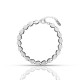 Heart Link Silver Bracelet