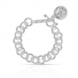Round Chain Silver Bracelet Round Chain Silver Bracelet
