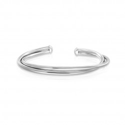 Two Lines Silver Bracelet