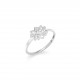 Cincin Perak Crystal Lotus Cincin Perak Crystal Lotus