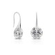 Sublime Zircon Silver Earrings