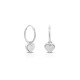 Hati Mother of Pearl Silver Earrings