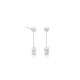 Anting Perak Hanging Pearl