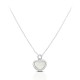 Hati Mother of Pearl Silver Necklace