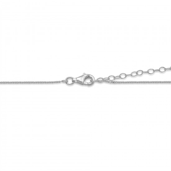 BNNE04 Alba Pearl Silver Necklace