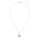 White Opal Silver Necklace