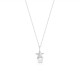 Starfish Pearl Silver Necklace