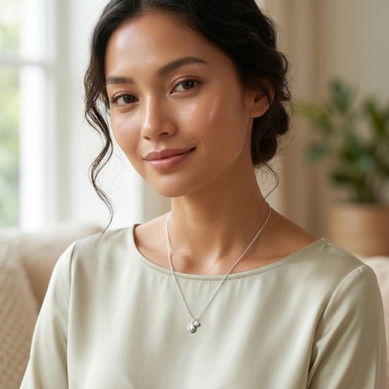 Bellinda Pearl Silver Necklace Bellinda Pearl Silver Necklace