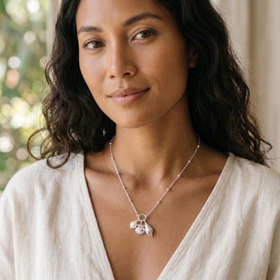 Ocean Bay Pearl Silver Necklace Ocean Bay Pearl Silver Necklace