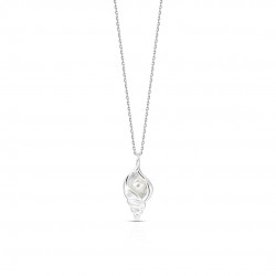 Hidden Pearl Silver Necklace Hidden Pearl Silver Necklace
