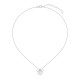 Crystal Lotus Silver Necklace Crystal Lotus Silver Necklace