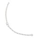 Sara Pearl Silver Bracelet