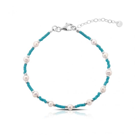 Gelang Perak Turquoise