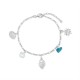 Sea Charm Silver Bracelet