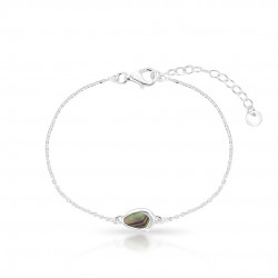 Gelang Perak Paua Drop