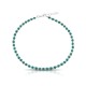 Turquoise Silver Anklet