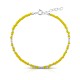 Masai Mustard Silver Bracelet