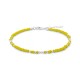 Masai Mustard Silver Bracelet