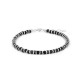 Amira Onyx Silver Bracelet