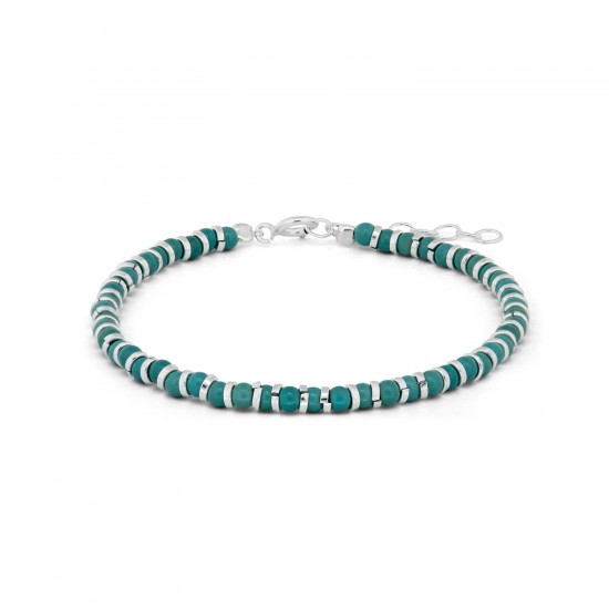 Gelang Perak Amira Turquoise