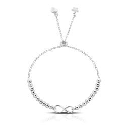 Gelang Perak Infinity Sliding Gelang Perak Infinity Sliding