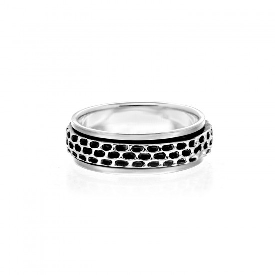 Bata Spinner Silver Ring