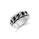 Master Spinner Silver Ring