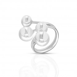 Double Cherry Silver Ring Double Cherry Silver Ring