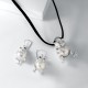 Anting Perak Frog Mutiara 