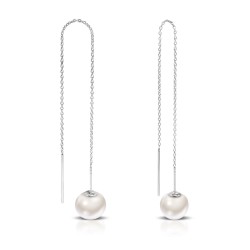 Pendulum Pearl Silver Earrings Pendulum Pearl Silver Earrings